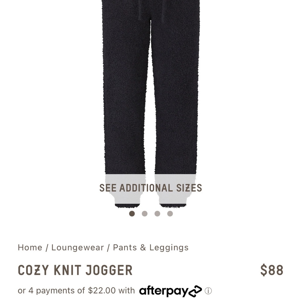 SKIMS COZY KNIT JOGGER